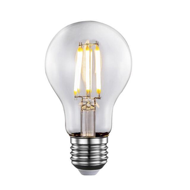 2W 4W 6W 8W Led Filament Bulb E27 E26 Vintage Glass Edison Dimmable A60 LED Light Bulb For Home Decoration