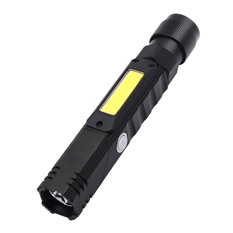 Low price guaranteed quality led rechargeable flashlight usb rechargeable