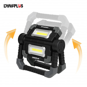 Battery Work Light cob 360 Wide Beam Emergency Folding Work Light Car Repair Portable Camping Lamp Rotation COB Work Light led