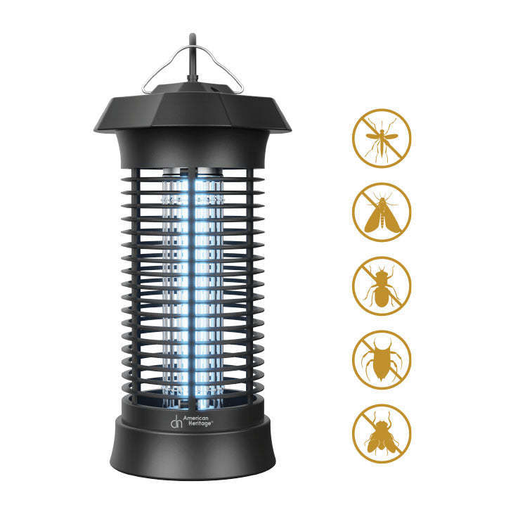 Electric Fly Killer Lamp Indoor Insect Trap Bug Zapper Electric Shock Type Mosquito Killer Lamp