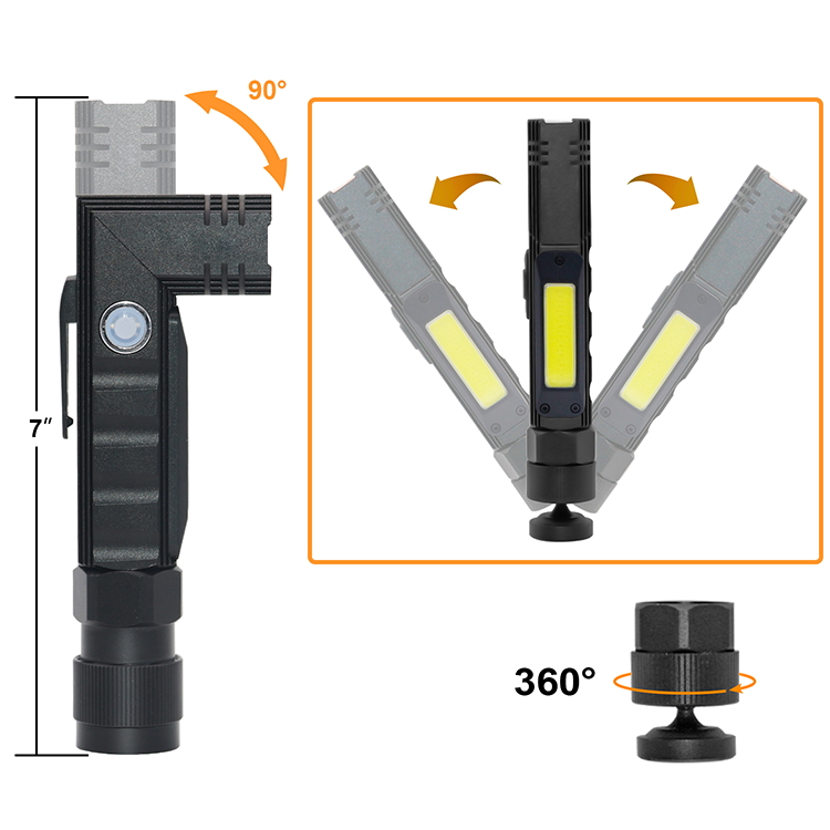 Low price guaranteed quality led rechargeable flashlight usb rechargeable