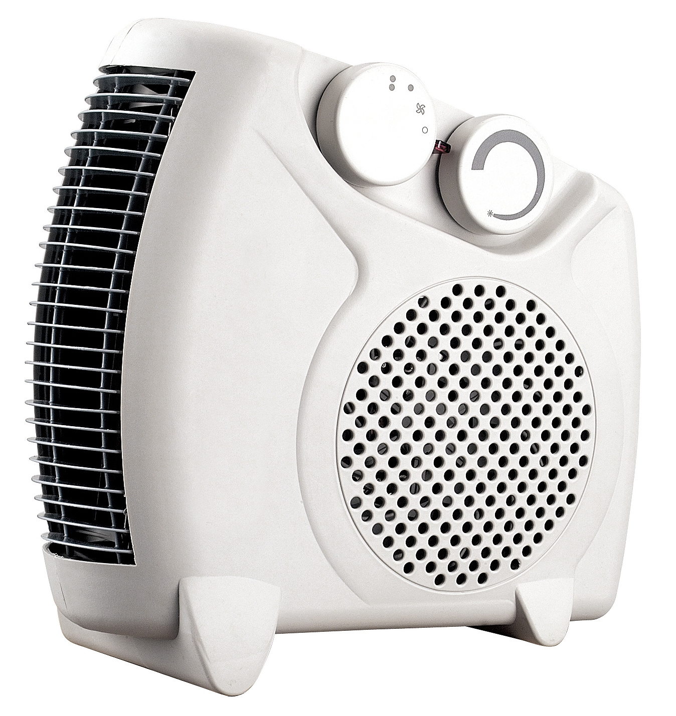 Electric Fan Heater Warm Air Blower Adjustable Thermostat Mini Heater