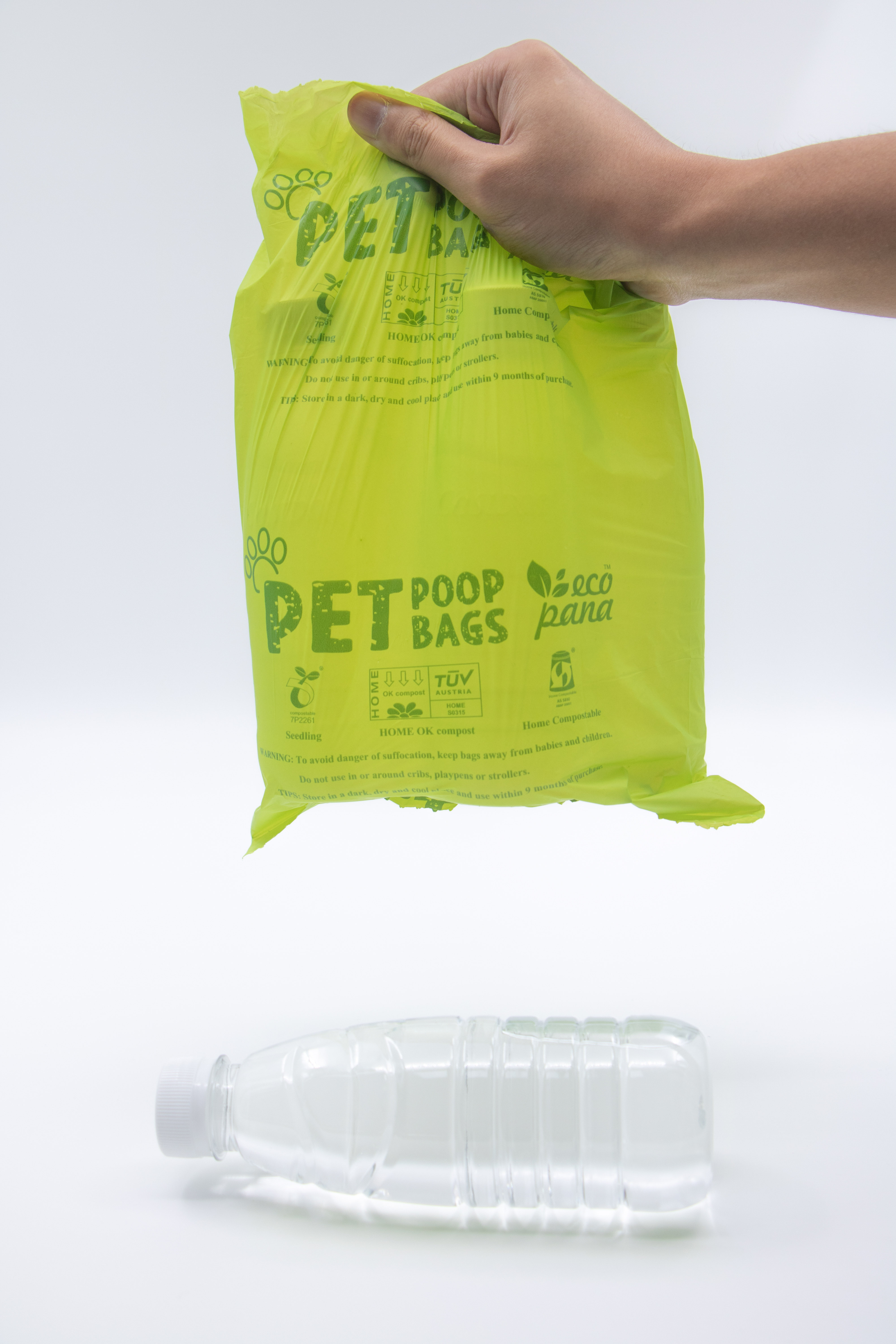 2024 Compost biodegradable supplier pet poop bag no leaking dog trash bags