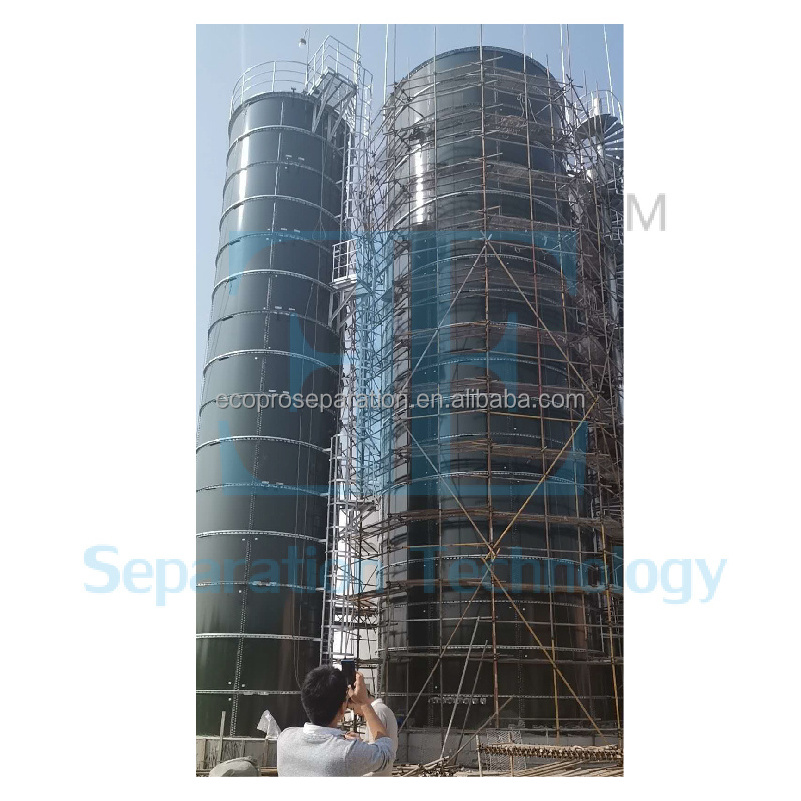 Enamel Assembled Tank Enameling Steel Flexible Tank Enamel Steel Panels Bolted Assembled Tank for Water Storage