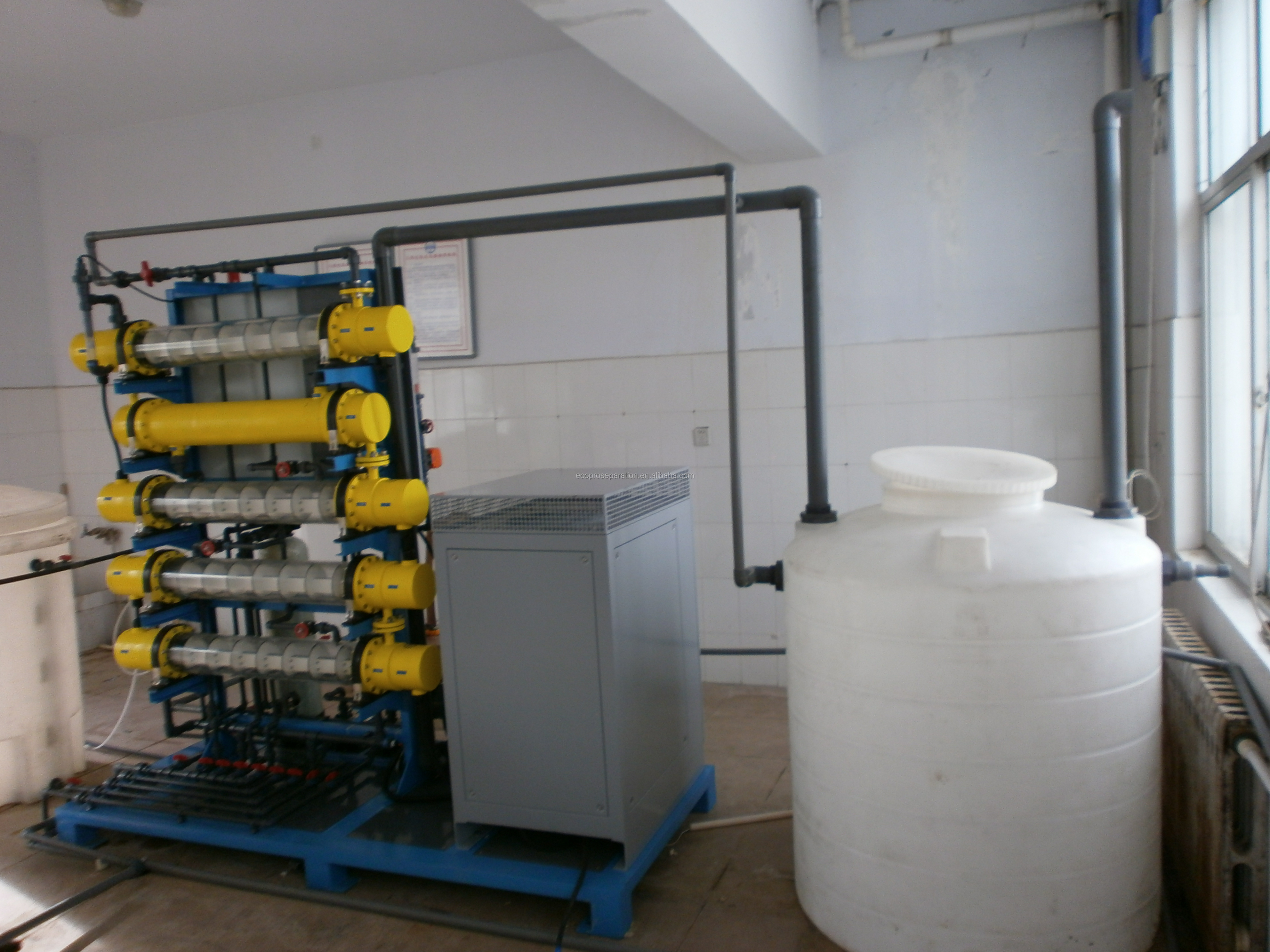 100LPH 5% sodium hypochlorite generator equipment, brine electrolysis sodium hypochlorite producing machine