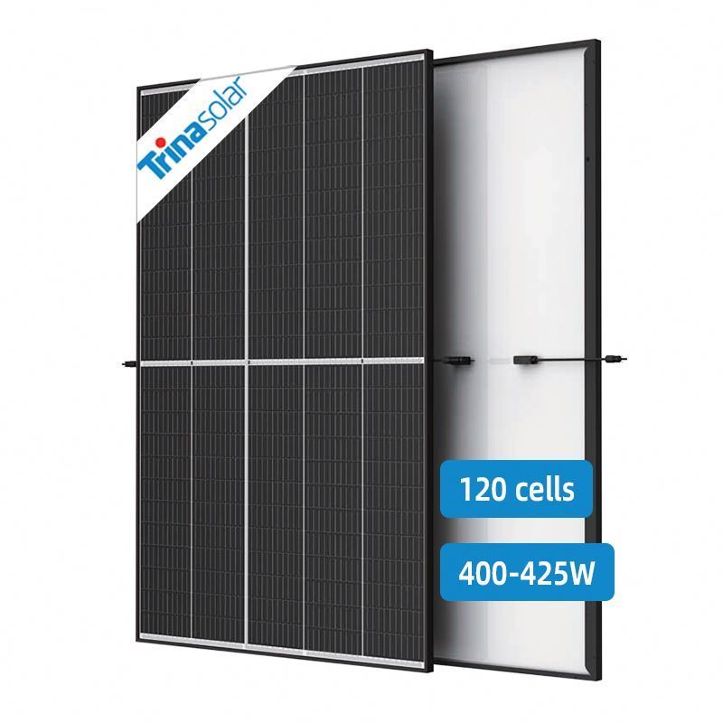 Trina  solar 400w 405w 410w 415w 420w 425w N-TYPE solar panels 22% Efficiency mono high quality factory supply