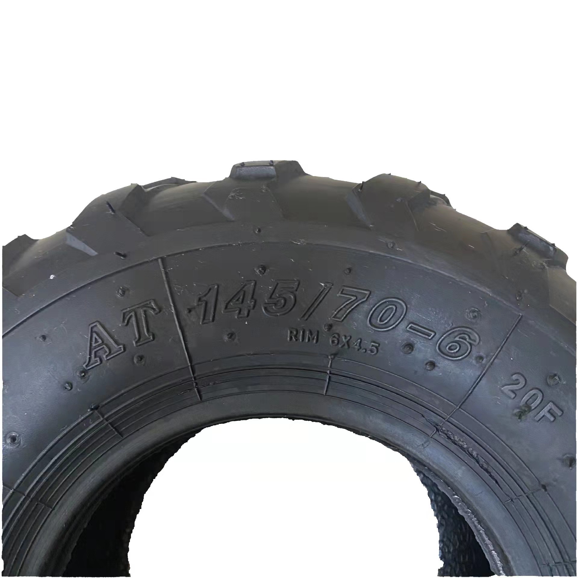 ATV UTV 145/70-6 Tubeless Tire With 6 Inch Wheels Rims For ATV Go Kart Pit Dirt Bike 145 70 6