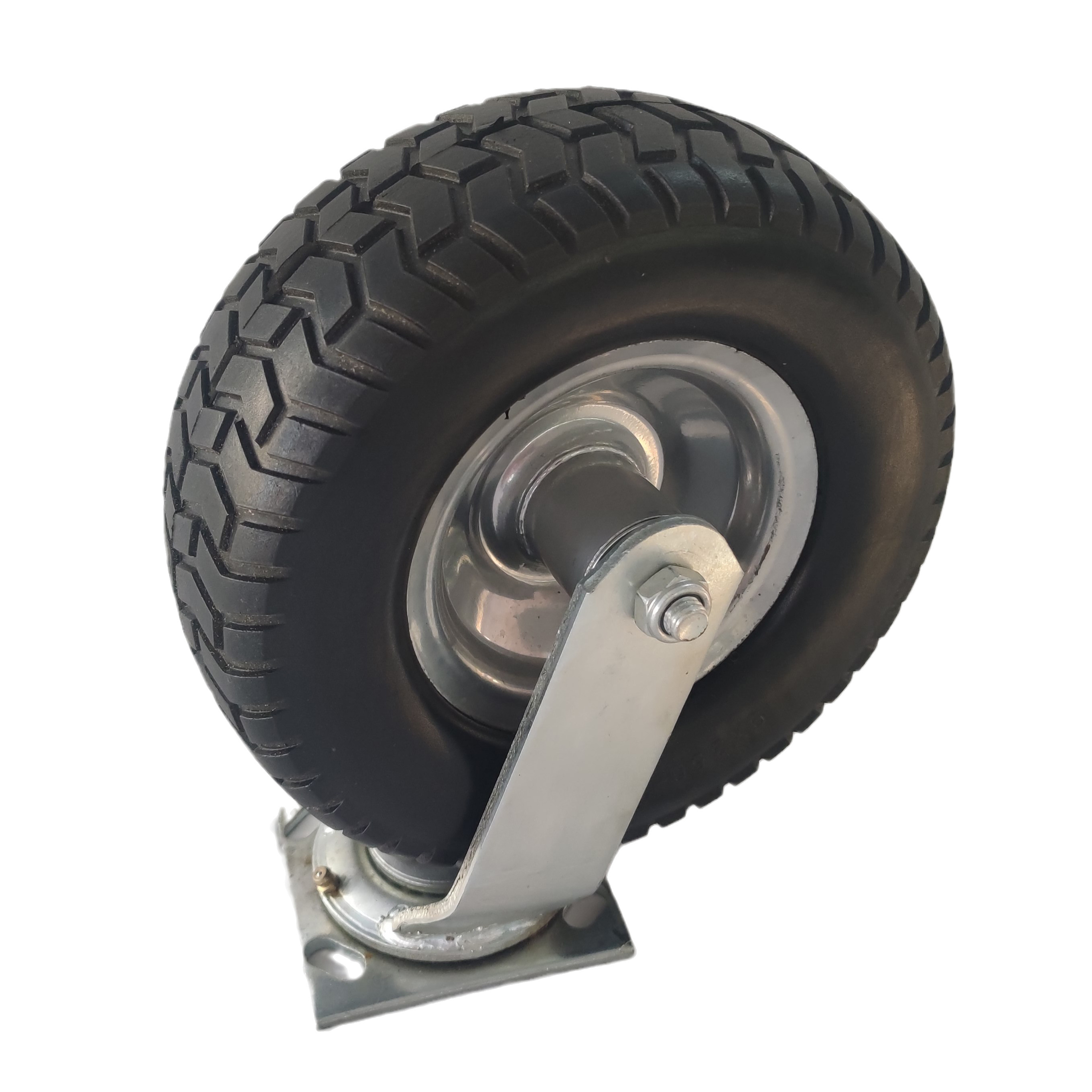 9 Inch 3.50-4 Inch Flat Free Tire Wheel Solid Tyre Caster Wheel Turf Tire PU Foam Wheel For Hand Cart