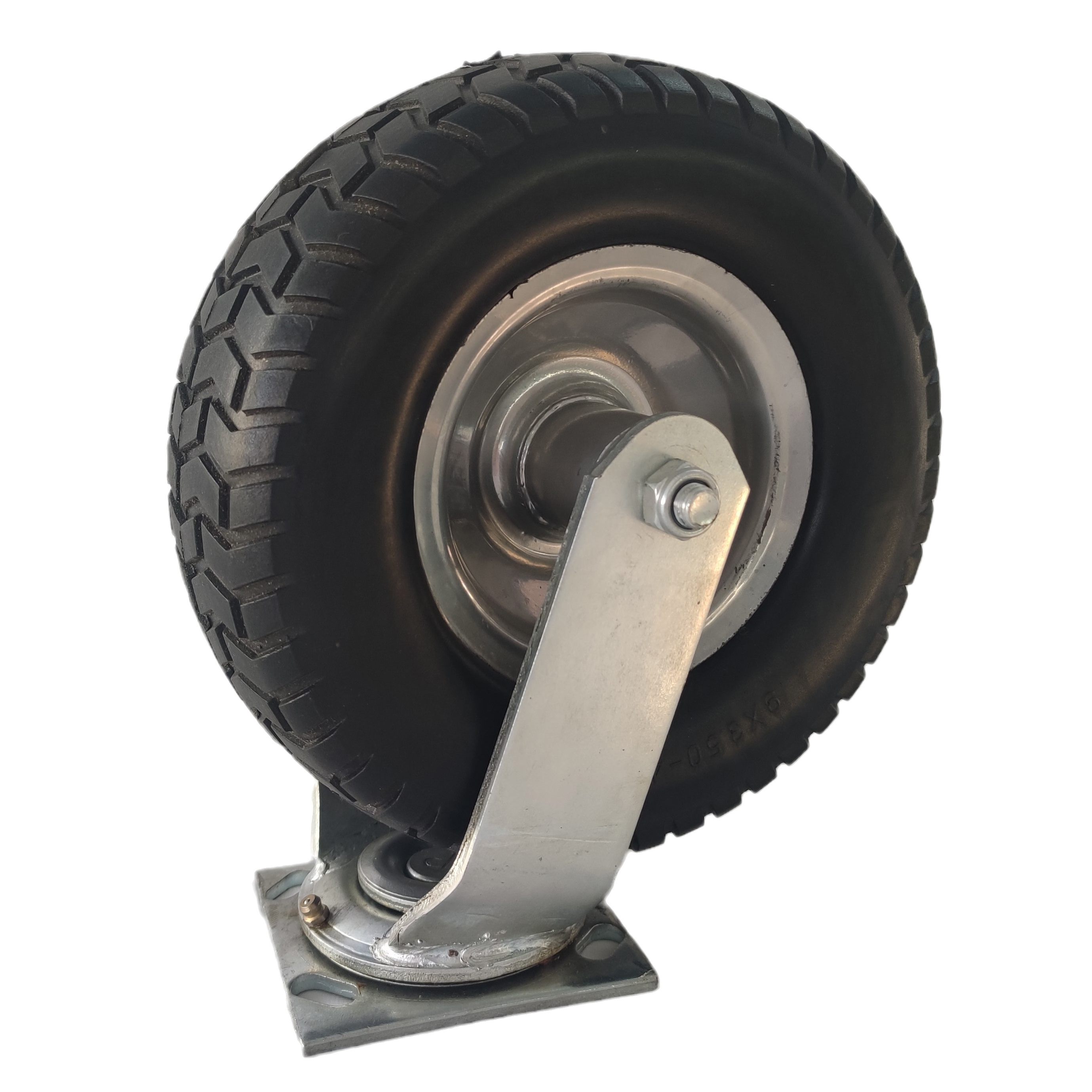 9 Inch 3.50-4 Inch Flat Free Tire Wheel Solid Tyre Caster Wheel Turf Tire PU Foam Wheel For Hand Cart