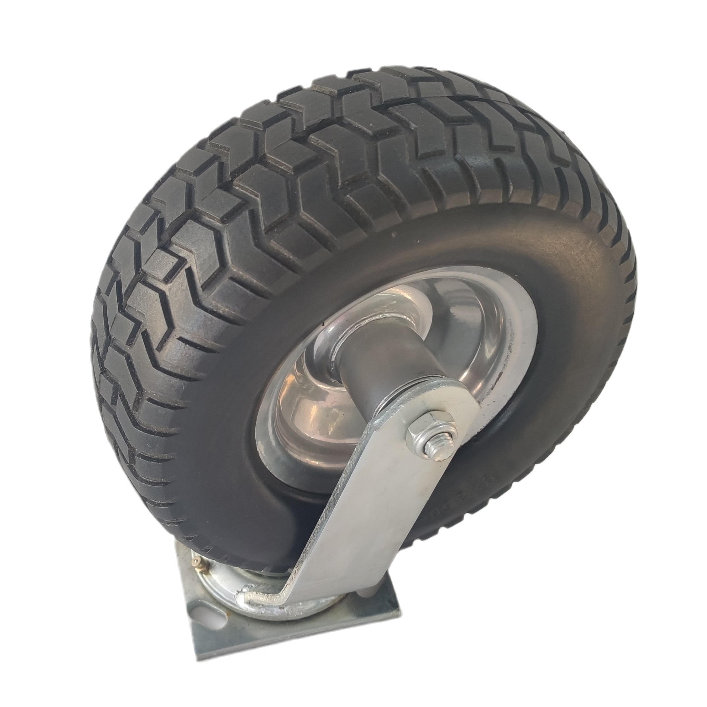 9 Inch 3.50-4 Inch Flat Free Tire Wheel Solid Tyre Caster Wheel Turf Tire PU Foam Wheel For Hand Cart