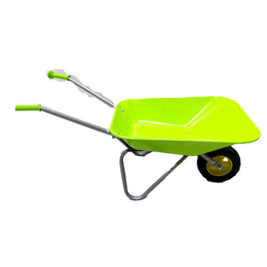 Lightweight Mini Small  Metal Plastic Garden Yard Child Kids Toy Wheel Barrow Wheelbarrow