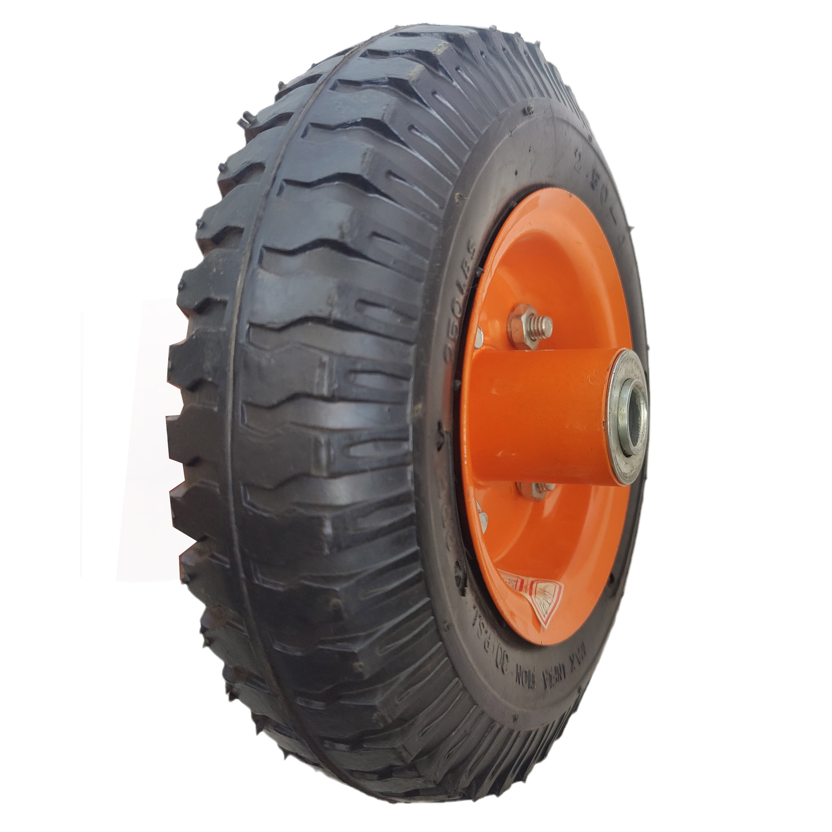 Pneumatic Wheel 2.80/2.50-4 Solid Rubber Tires Are Used For Garden Wheels