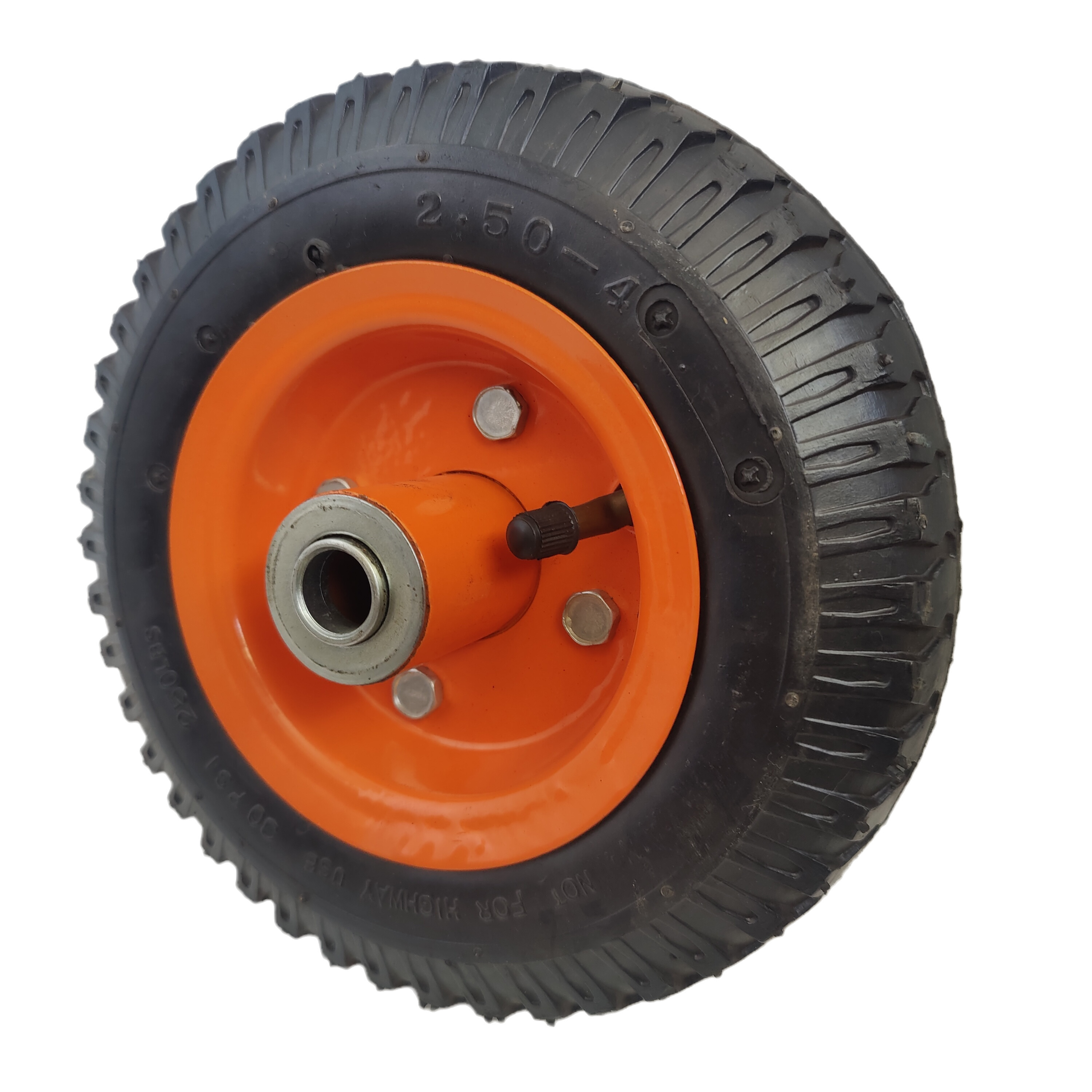 Pneumatic Wheel 2.80/2.50-4 Solid Rubber Tires Are Used For Garden Wheels