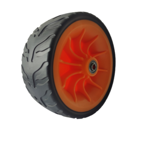 7x3 inch Plastic Wheel Outdoor Garden Carts Replacement Plastic Wheels All-Terrain Wheel