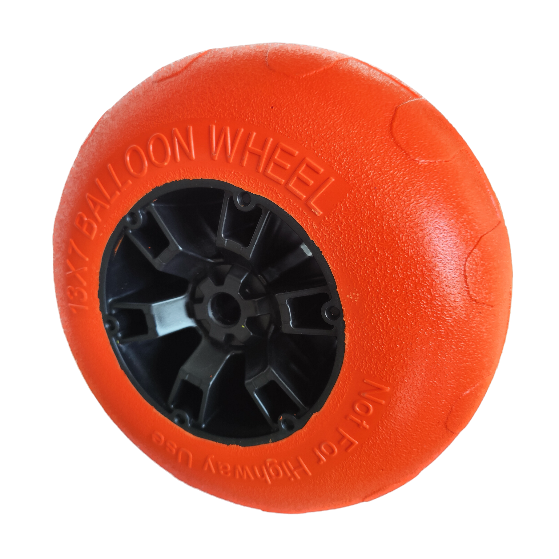 Beach Wheel 13x7 Inch Durable Beautiful Balloon Tires PU wheel for Kayak Fishing Cart Beach Dolly Wheels