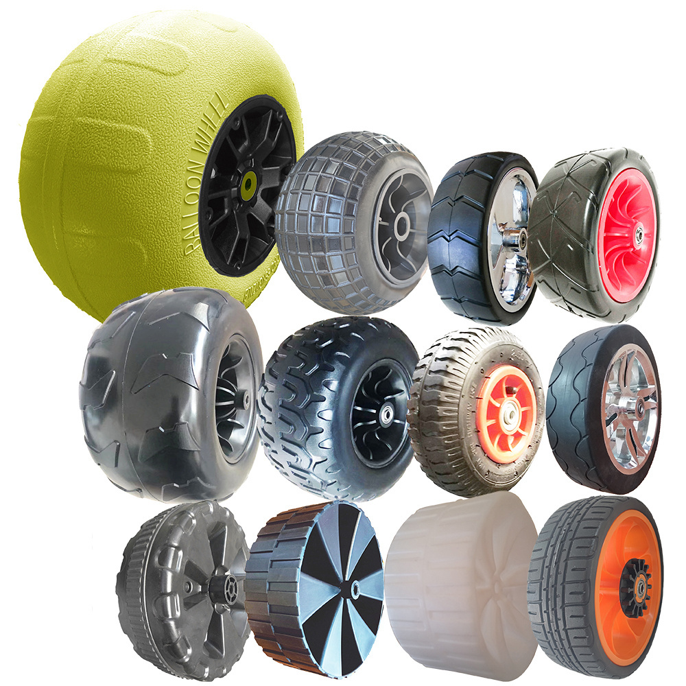 Wholesale Casters for Cheap Sale PVC PU Wheel for Wagon Cart Wheelbarrow Trucks Replacement