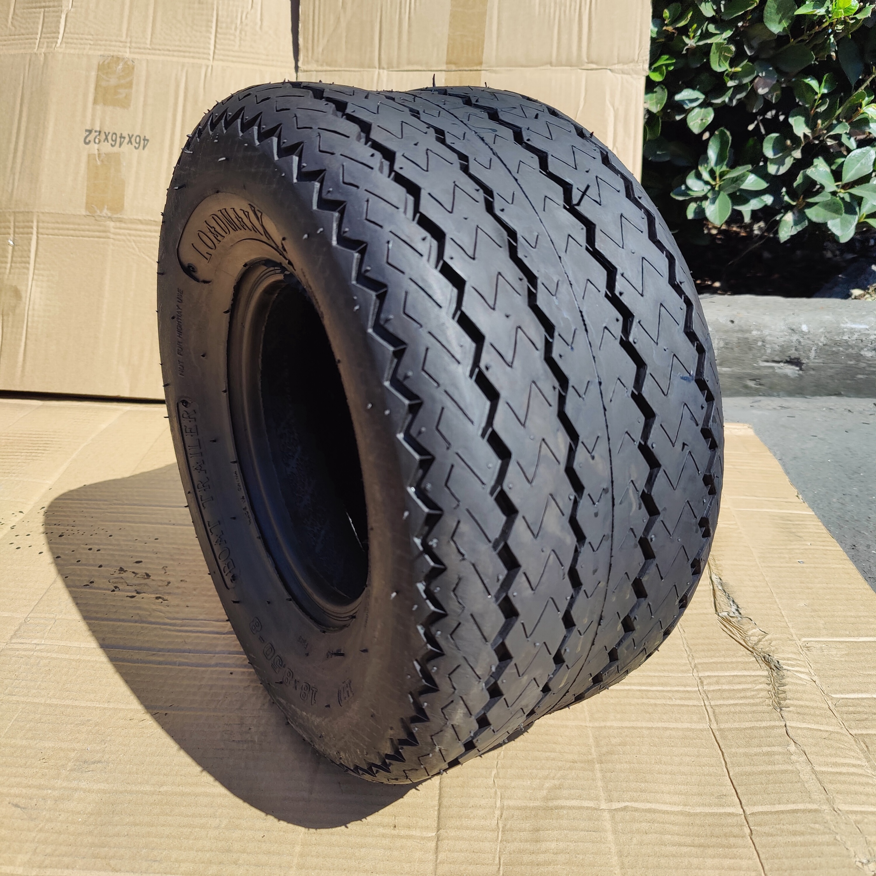 Hot Sale 18x8.50-8 And 18x9.50-8 Pneumatic Atv Trailer Tires Lawn Mower Golf Cart Rubber Wheels