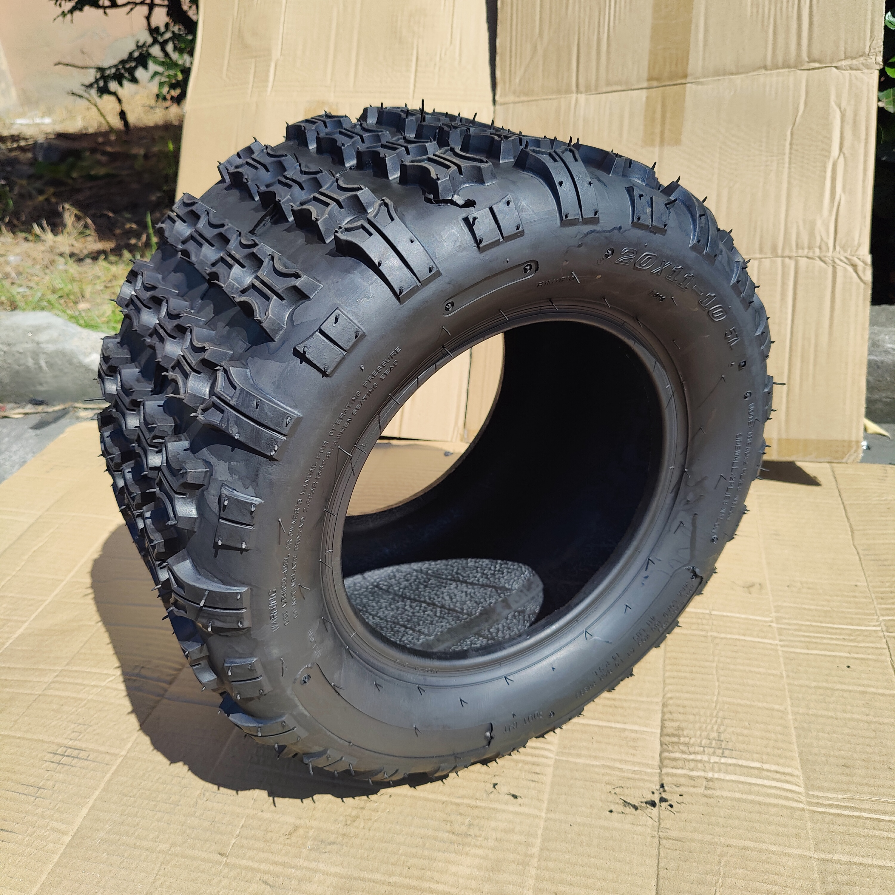 20x11-10 4-Wheel Electric Vehicle Tyre 20x11x10 4pr Offroad Mud Tires Manufacture Golf Car Atv And Utv Tres