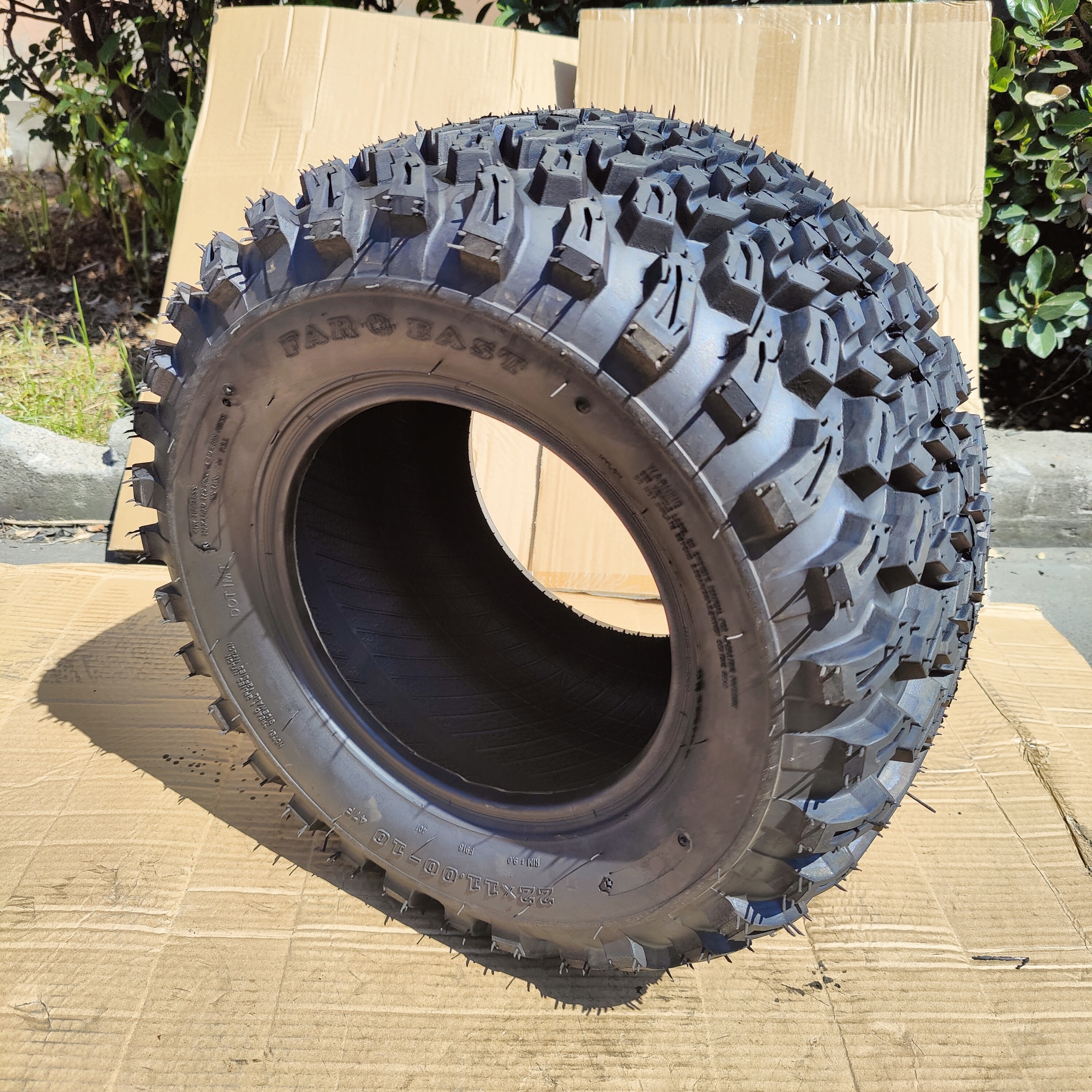 China Cheap ATV Tyre Tubeless Off Road ATV 22x11-10 22x11-8 Chinese ATV Wheels All Terrain Tires UTV Tires