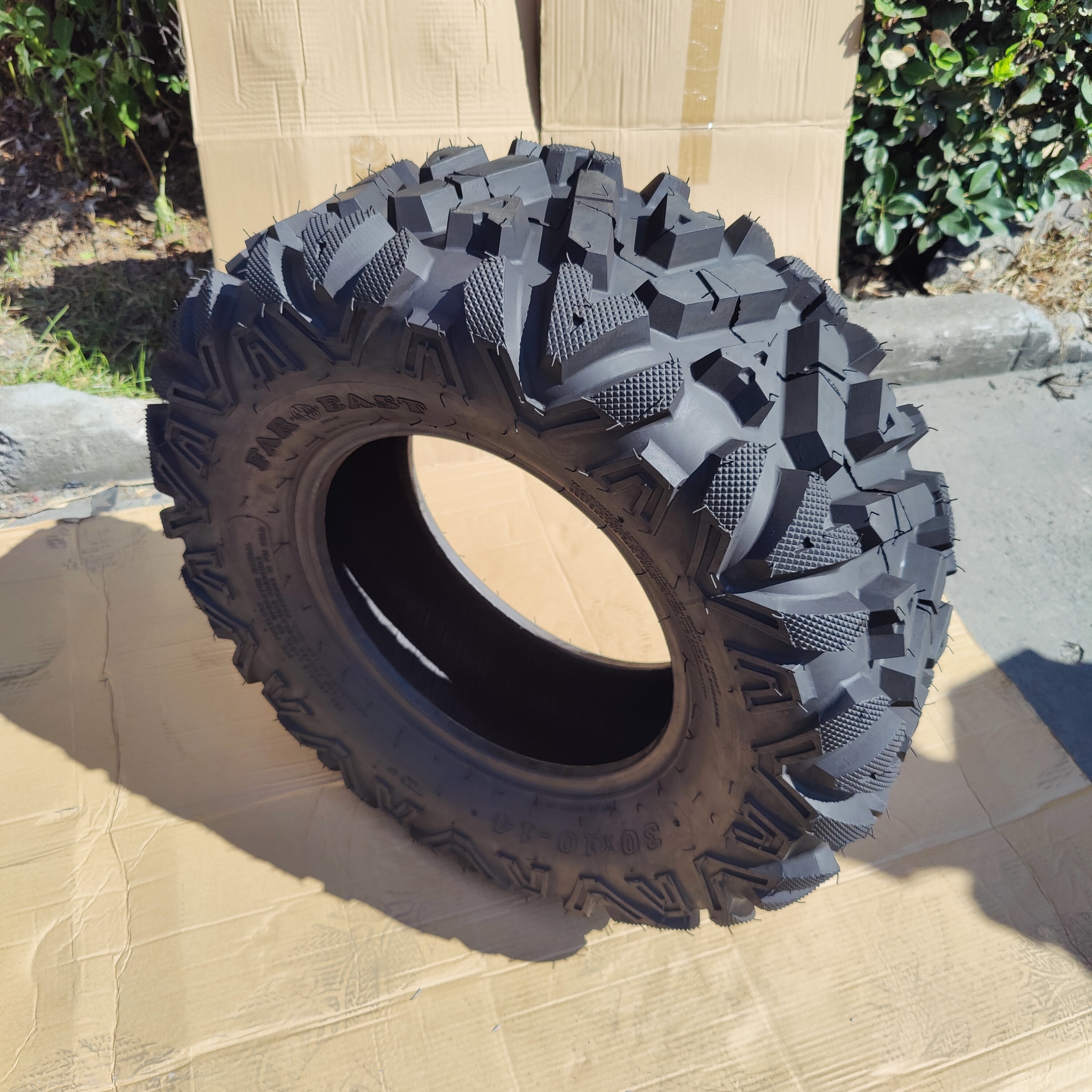 30x10 -14 Industrial Tire ATV RTV UTV Off Road Tire Only Golf Cart Tires