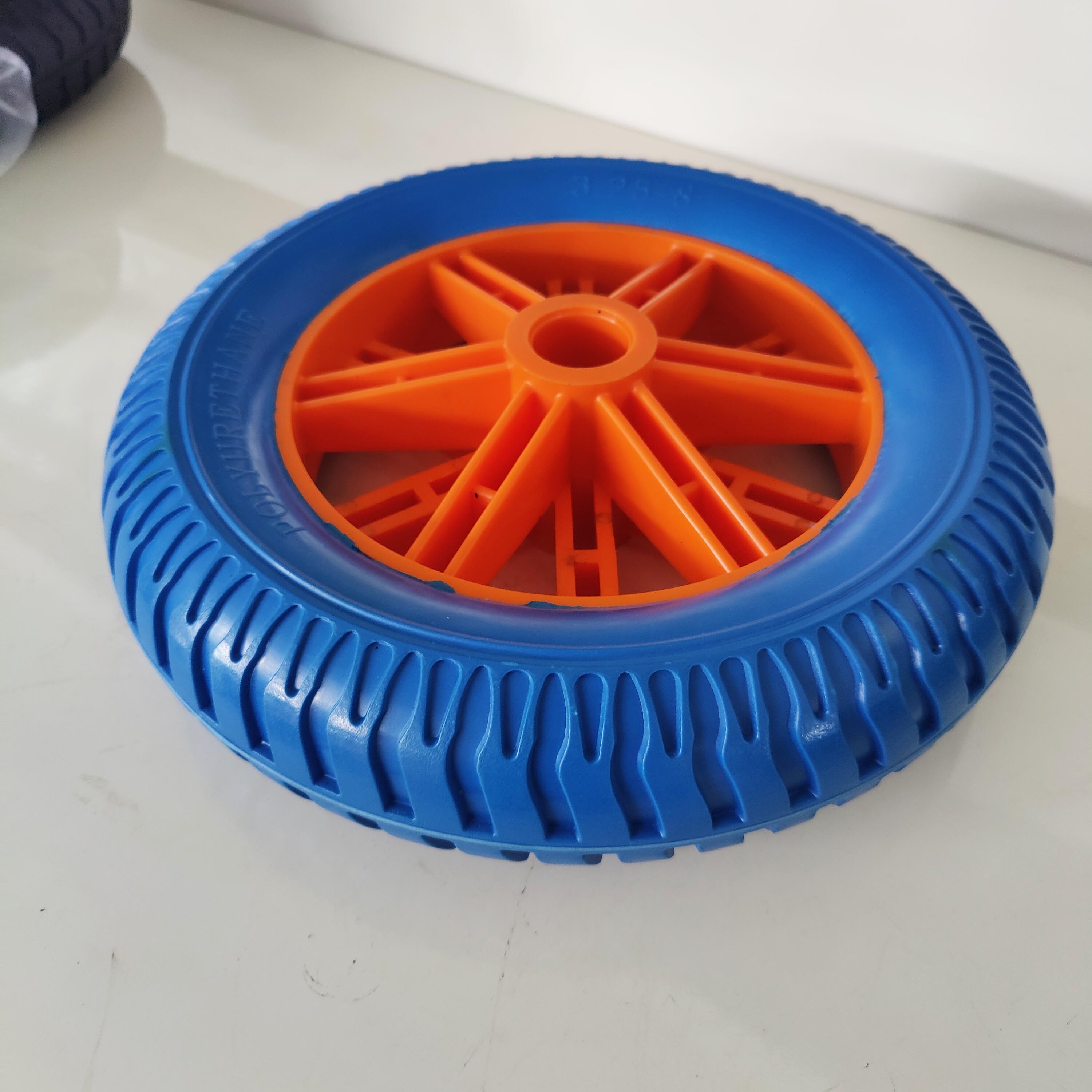 Replacement Blue Hand Dolly Wheel and Tire