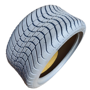 China Top Grey Golf Cart Tyres With Alloy Rim 225/30-14 Golf Cart Tires 14 Inch Golf Turf Lawn Tires