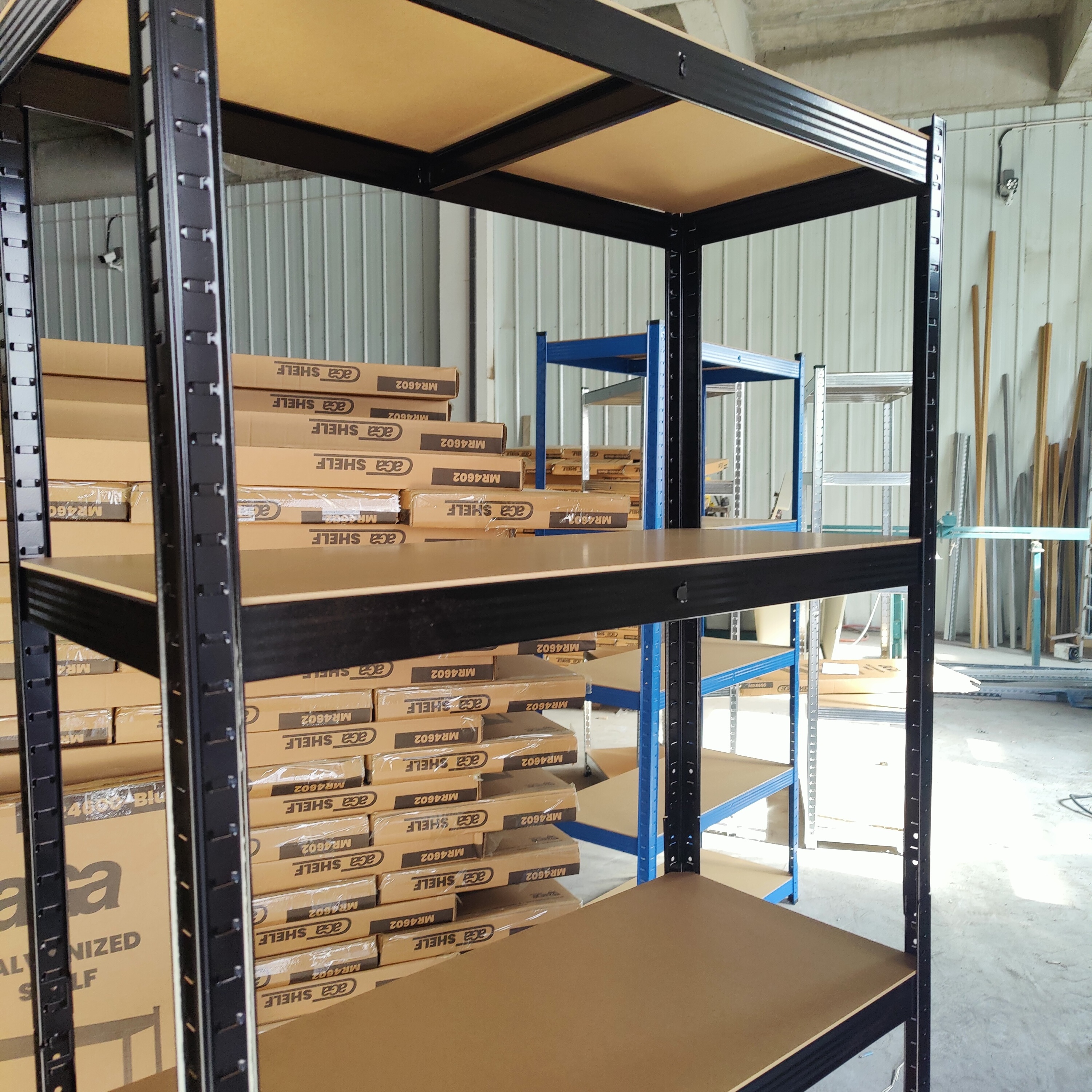 Heavy Duty Cold-Rolled Steel Warehouse Racking Plate Mold Storage Goods Shelf Rack System