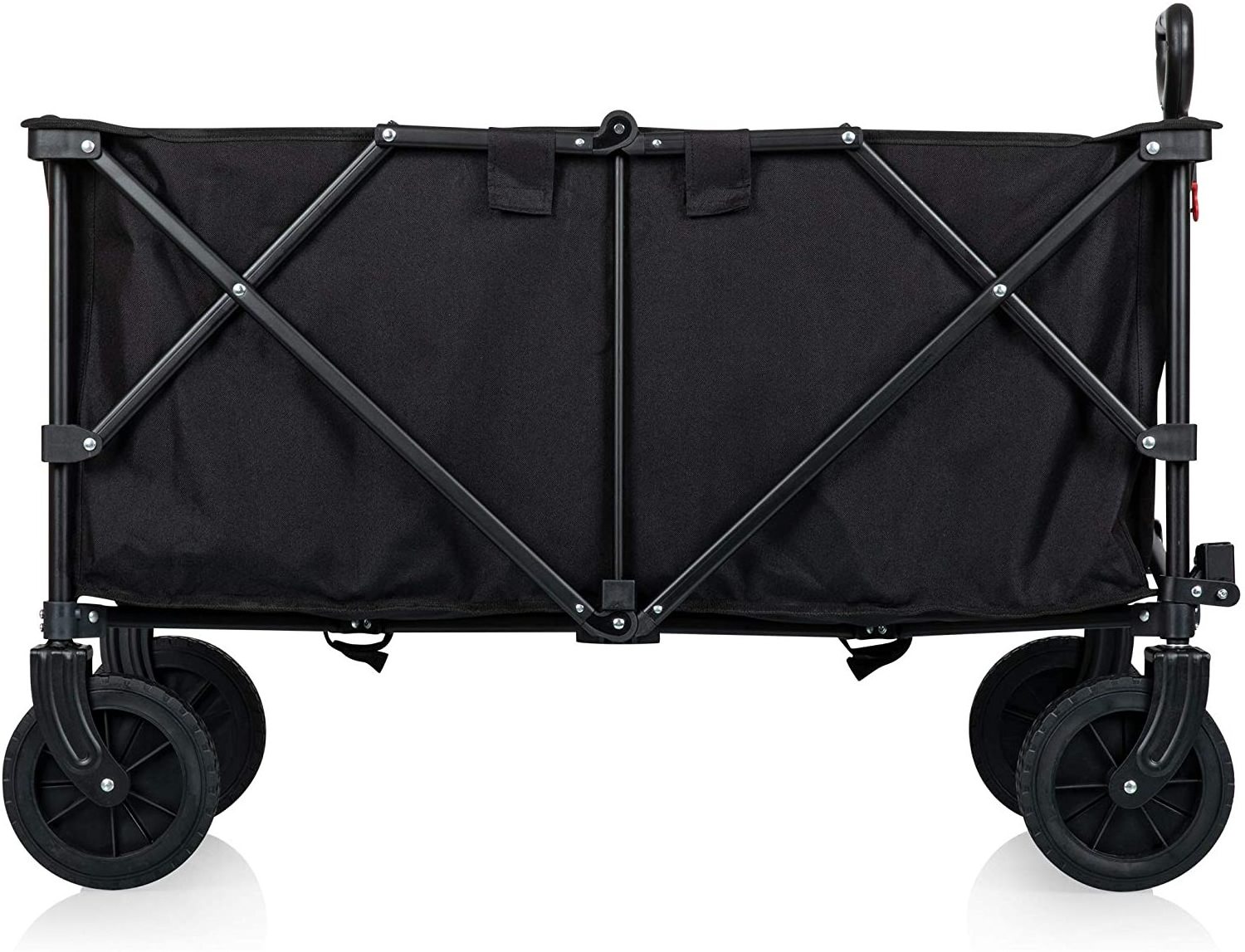 Customized Collapsible Heavy Duty Folding Garden Wagon Utility Trolley Cart Foldable Camping Beach Truck