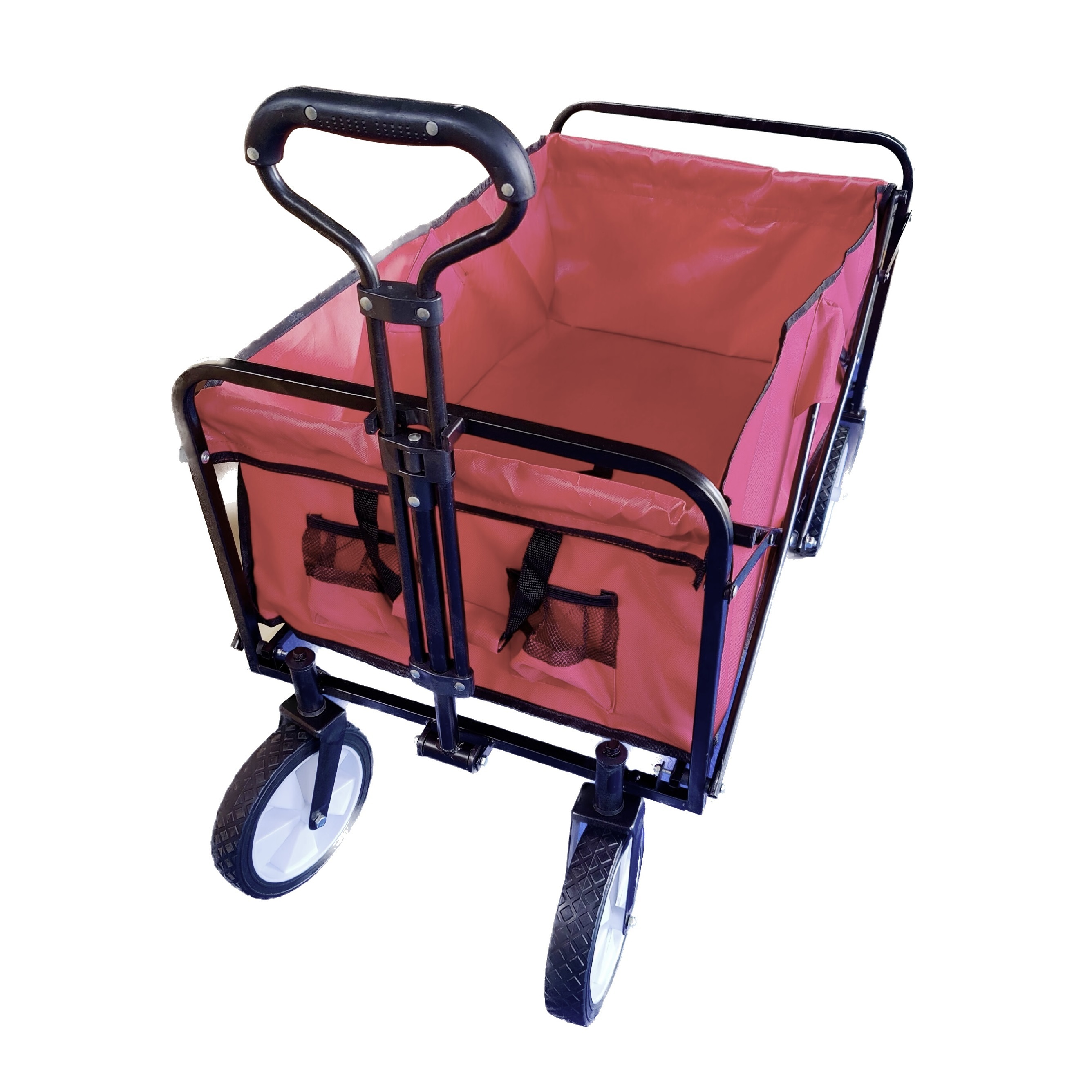 Folding Cart Wagon Folding Wagon Trolley Beach Trolley Cart Camping Folding Wagon