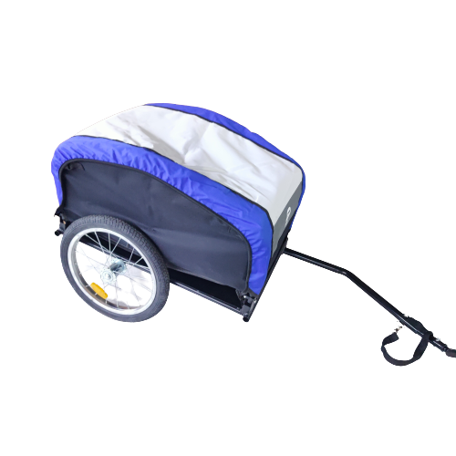 Foldable Jogger 2 Wheels Pet Stroller  Cart with Adjustable Handle Bike Bicycle Trailer Stroller