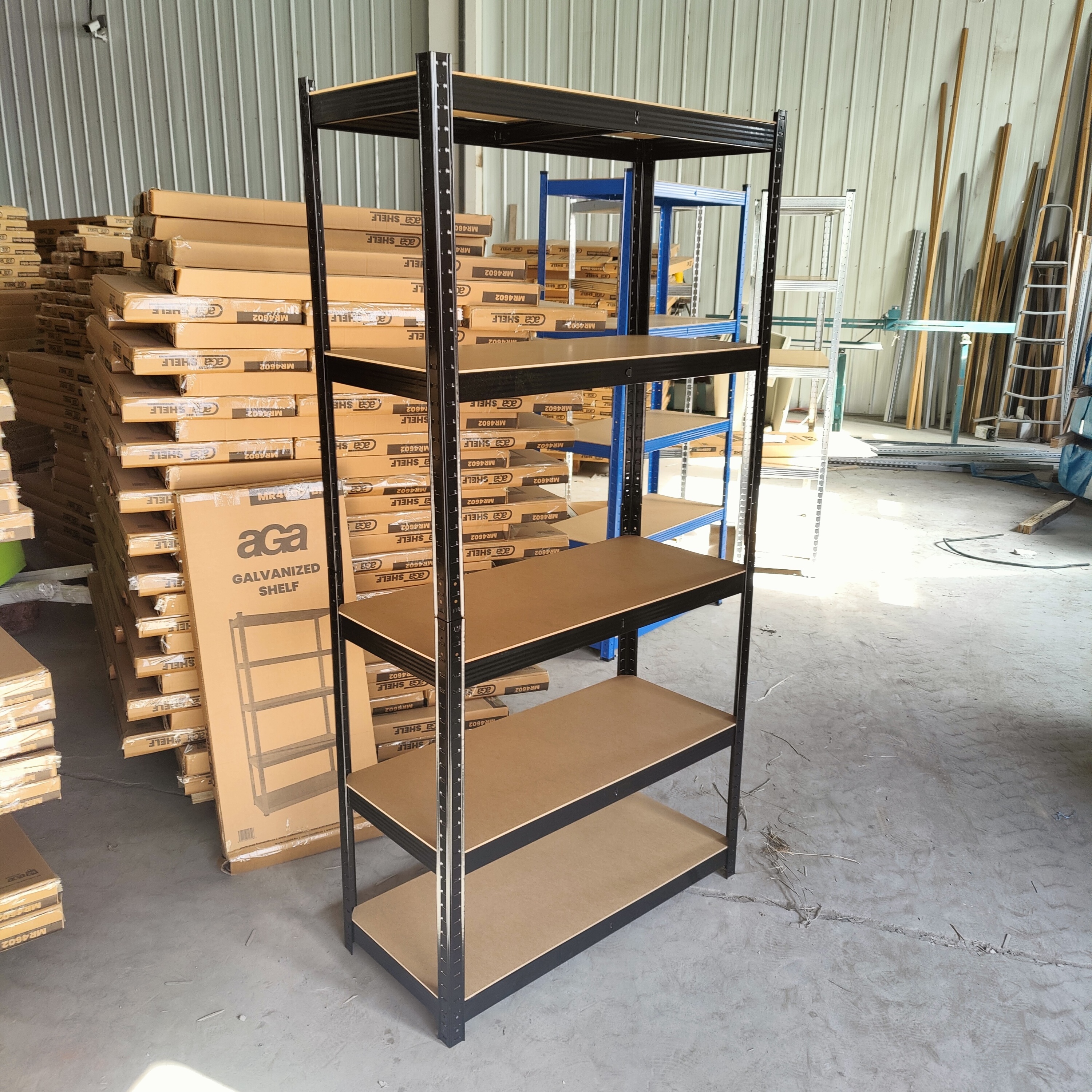 Heavy Duty Cold-Rolled Steel Warehouse Racking Plate Mold Storage Goods Shelf Rack System