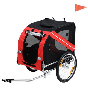 Pet Bike Trailer Travel Outdoor Travel Pet Dog Bike Trailer Pet Carrier Bicycle Trailer for Dog Carts for Bike