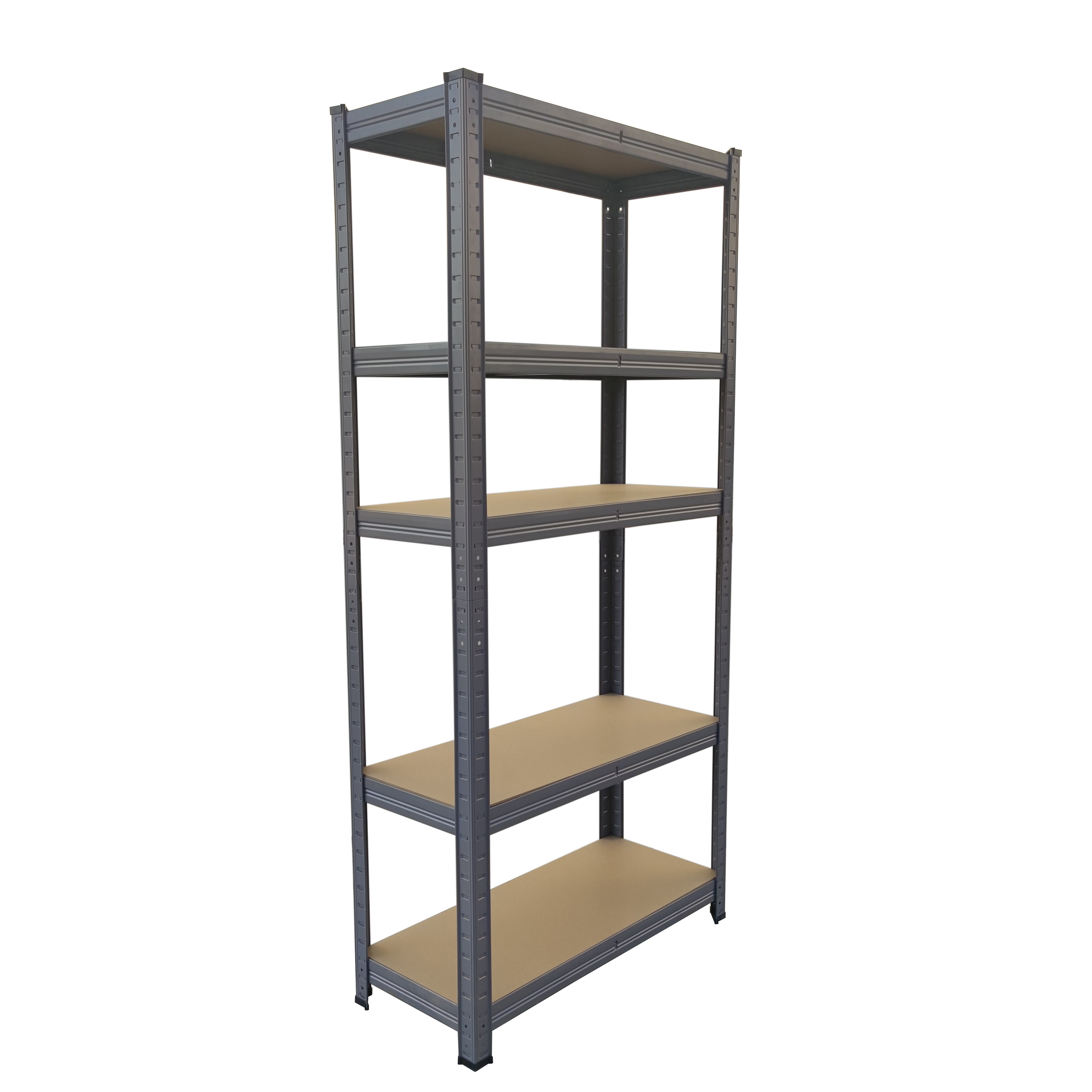 35x16x70 Inch 5-tier Metal Shelving Unit Adjustable Garage Storage Utility Rack Organization Multipurpose Shelving