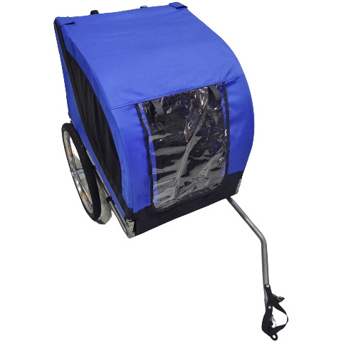 Foldable Dog Pet Bicycle Cycle Bike Cargo Trailer For Camping Pet Dog Luggage Carry Transport