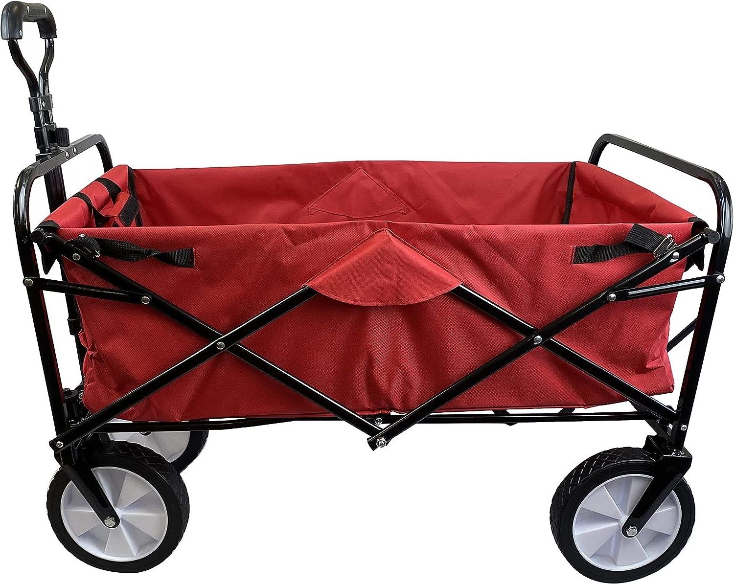 Folding Cart Wagon Folding Wagon Trolley Beach Trolley Cart Camping Folding Wagon