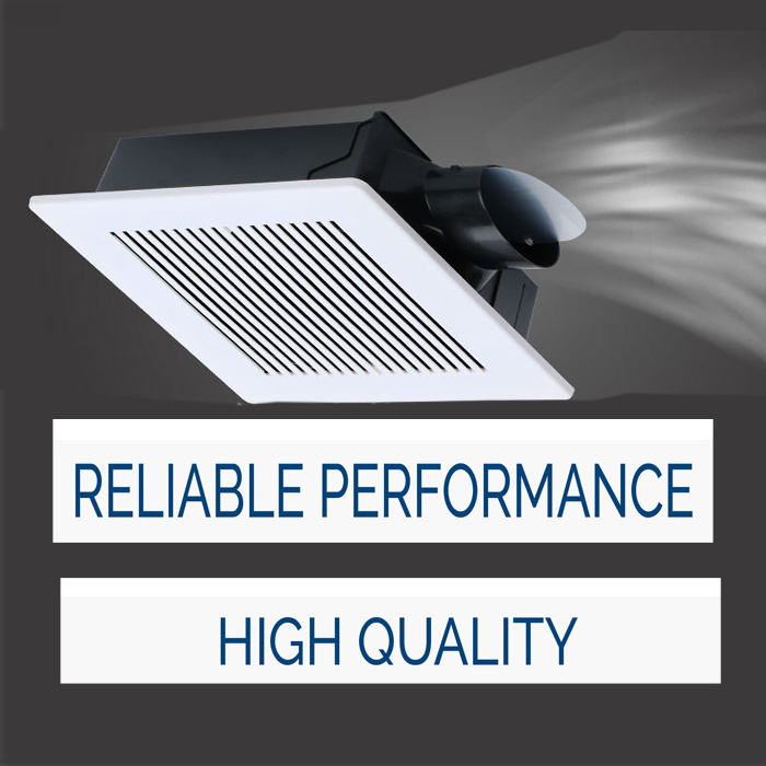 Bathroom Exhaust Ventilation Fan 70CFM 6inch Square quiet Powerful Ceiling ventilation fans