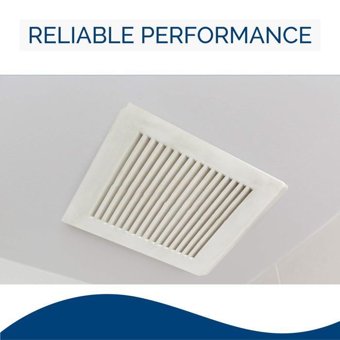 Bathroom Exhaust Ventilation Fan 70CFM 6inch Square quiet Powerful Ceiling ventilation fans