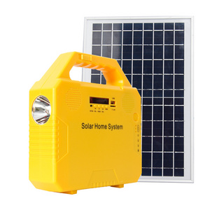 Portable Solar Emergency Power Supply Power Station Generator Outlet Kit Camping