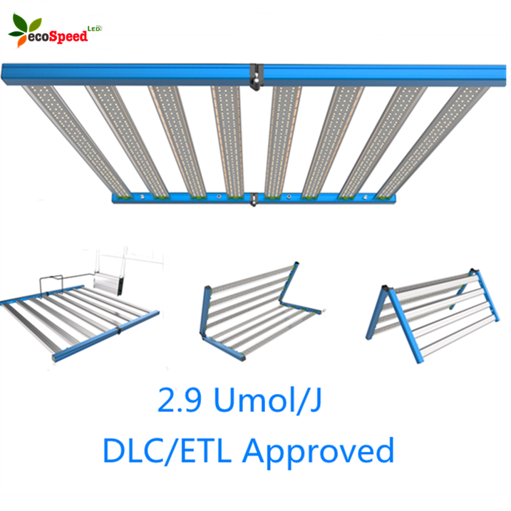 DLC In stock 301h indoor vertical farming hydroponics growth 600w led light rack grow light for herbs/seeding/clone/flowering