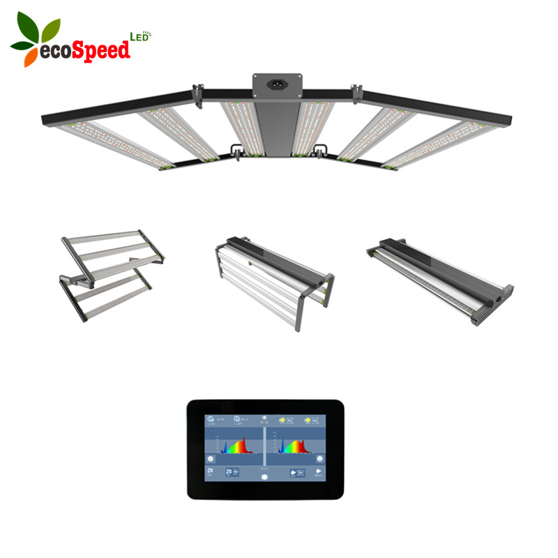 Ready for shipping Growshop USa stock 600w Aluminium Full Spectrum LED grow light 320w 1000w umbrella grow light