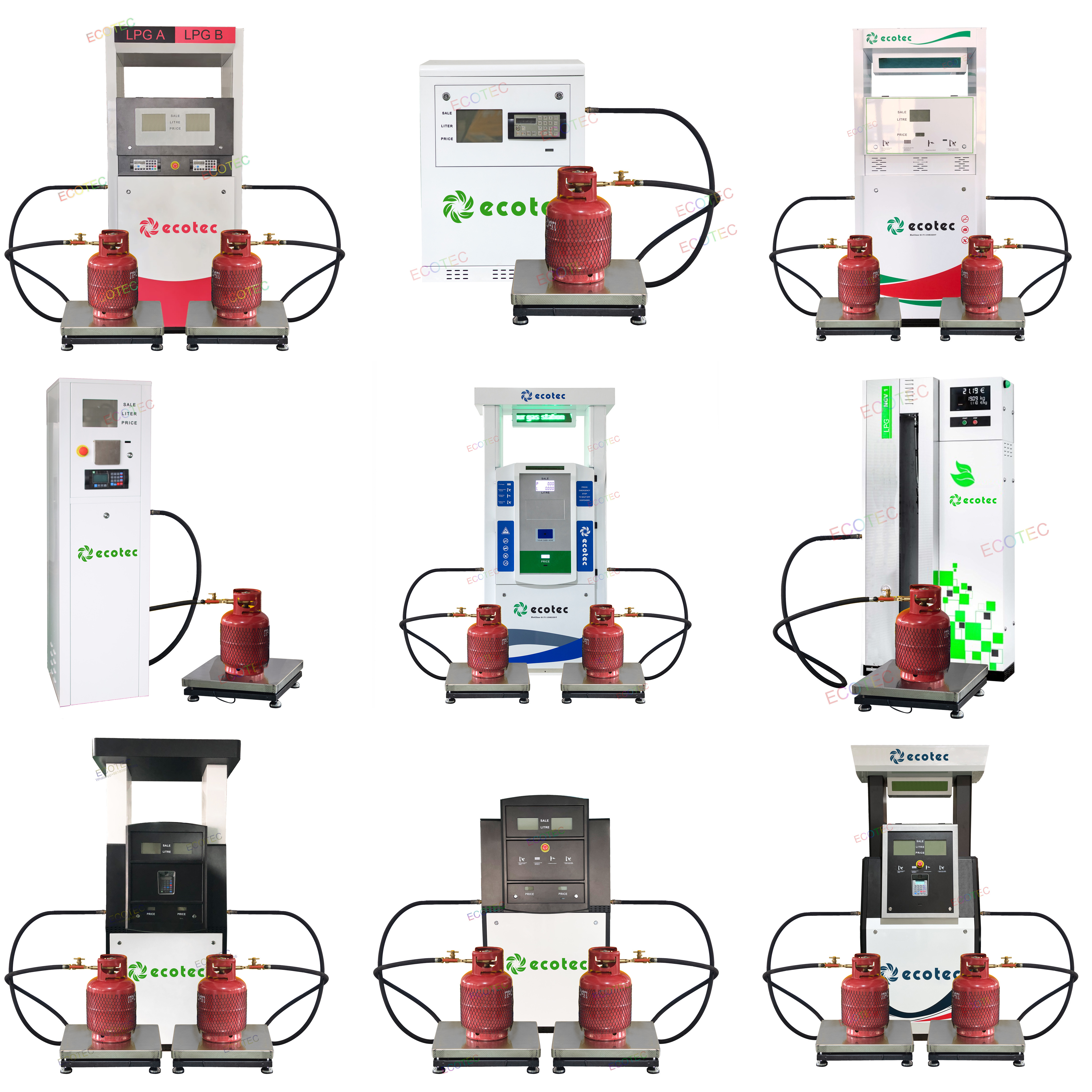 LPG Filling Gas Cylinder Weight Scale for LPG Station