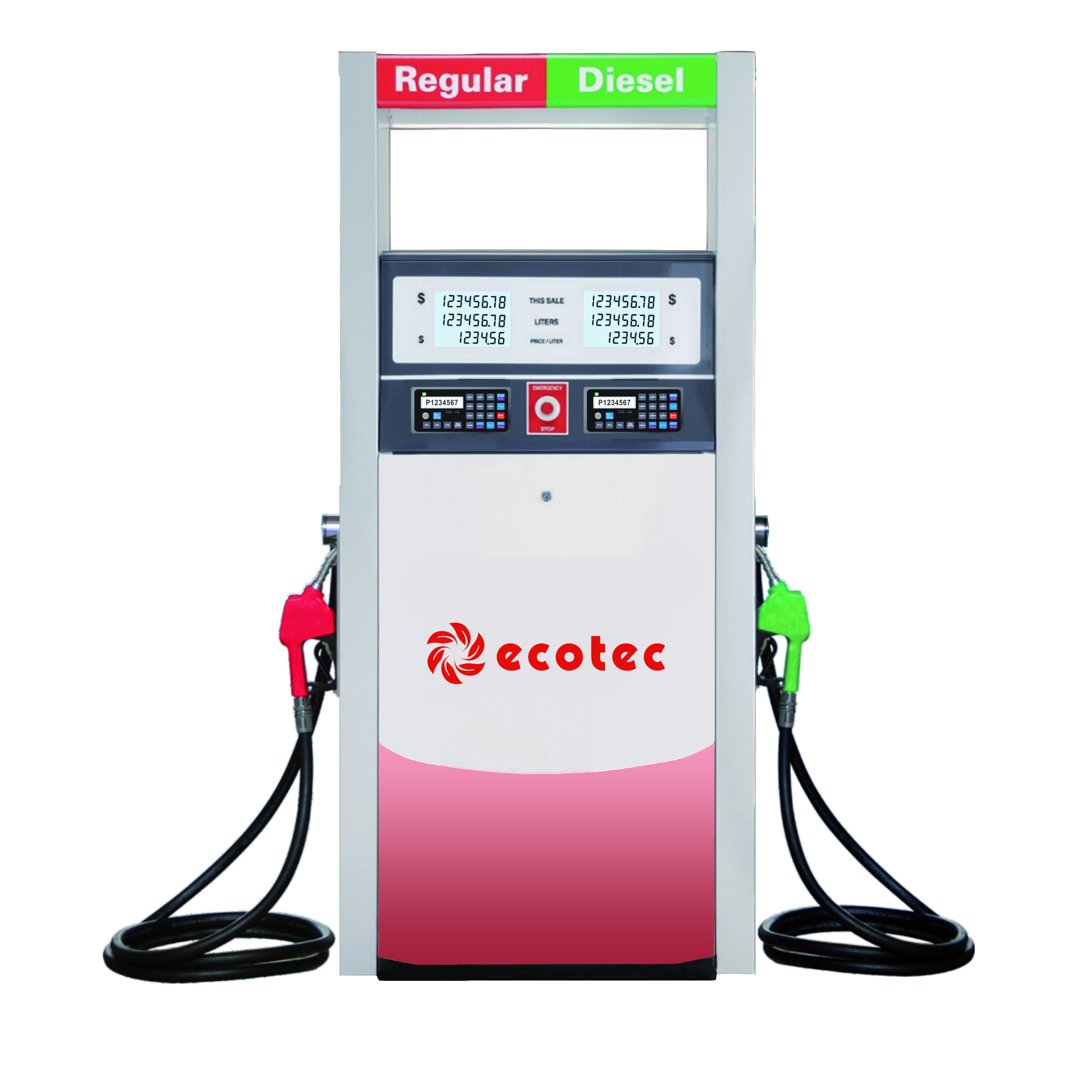 Ecotec Mini Petrol Station Diesel & Fuel Dispenser Gasoline Sunny Model