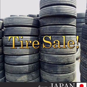 Toyo Yokohama Michelin 295/80R22.5 275/80R22.5 import used truck tire tyre, casings for recapping, retreading Japan