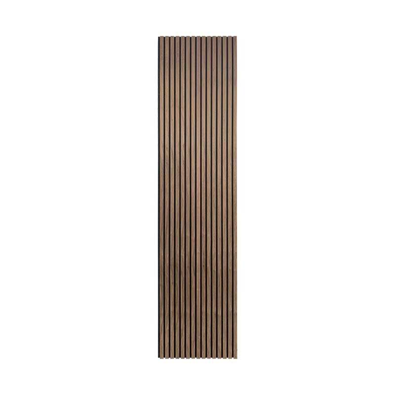 ECOUPP Oak Acoustic Panels Walnut Decorative Acoustic Ceiling Slat Aku Wood Panel for Sound Absorption