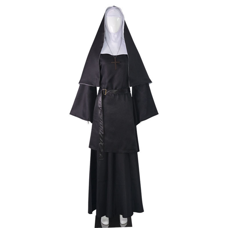 Drop Shipping Nun Costume for the Unisex Adult Men Women Plus Size Halloween Costume