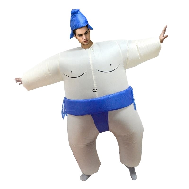 Wholesale Party Funny Inflatable Sumo Wrestling Fat Suit Costume