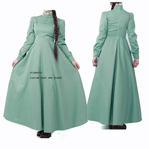 ecoparty  Anime The of Howl Sophie's Castle Hatter Cosplay Dress Party Costume Sophie Maid Dress  Moving Castle Cosplay Costume