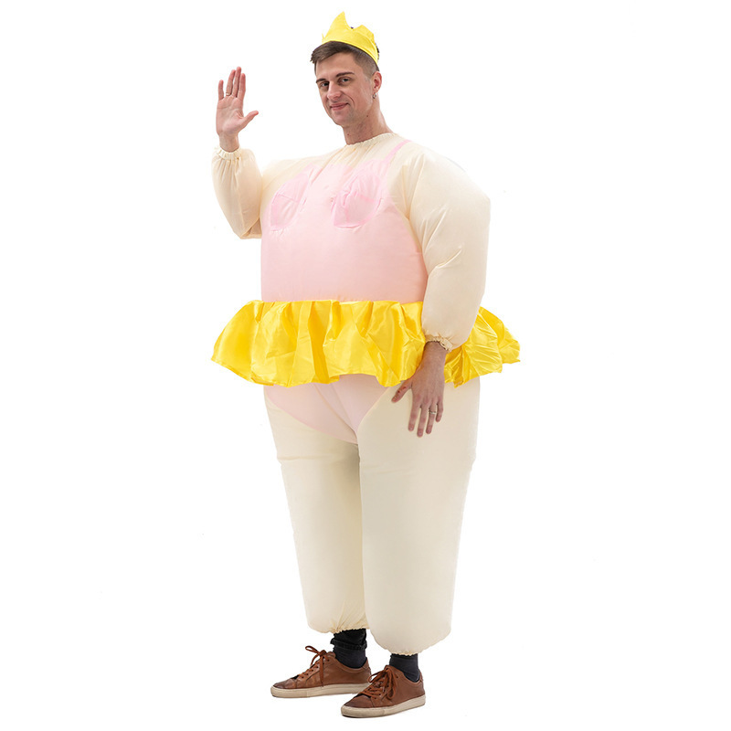 Adults Children Funny Fat Wrestling Sumo Fighting Spoof Air Blow Up Inflatable Costumes Suit