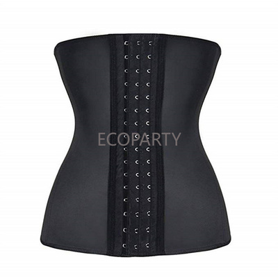 Corset waist Colombian girdles  3 Hook Latex Waist Trainer Private Label 9 Steel Boned Underbust Corset With Custom Logo.