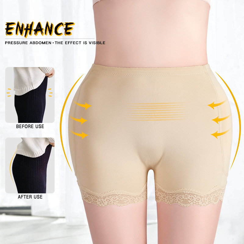 Underwear Padded Butt lifter Corrective Underwear Butt Enhancer Body Shaper Modeling Strap Fake Hip Shapwear Push Up Panties